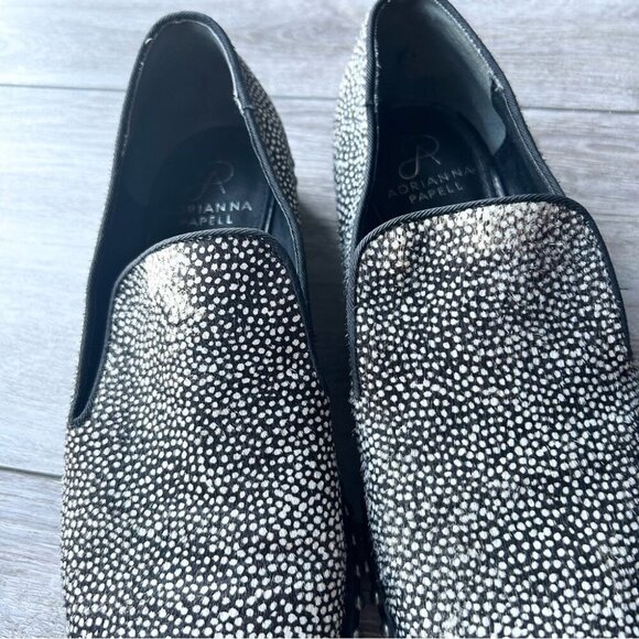 Adrianna Papell Prince Animal Print Studded Loafers - Picture 14 of 14